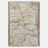 Couverture Pierre de marbre texturée marron et noire (devant Vertical)