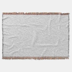 Couverture Pierre texturée blanche, Art Abstrait monochrome