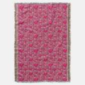 Couverture Pile rose avec des coeurs (devant Vertical)