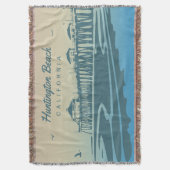 Couverture Pilier de Huntington Beach, CA - illustration (devant Vertical)
