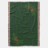 Couverture Pin motif vert rustique noir plaqué (devant Vertical)