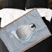 Couverture Pingouin Art Nouveau Snowflakes