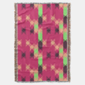 Couverture pink and green geometric (devant Vertical)