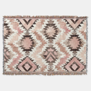 Couverture Pink Brown Cowgirl Southwestern Tribal