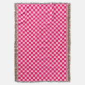 Couverture Pink Combination Classic Checkerboard par STaylor (devant Vertical)
