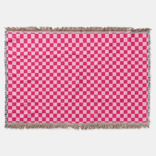 Couverture Pink Combination Classic Checkerboard par STaylor (Devant)