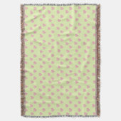 Couverture Pink oodle lines hearts on green (devant Vertical)