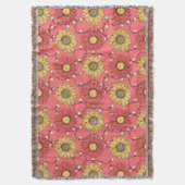Couverture Pink Sunflowers Christmas (devant Vertical)