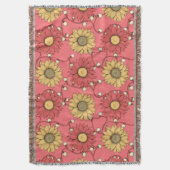 Couverture Pink Sunflowers Christmas (devant Vertical)