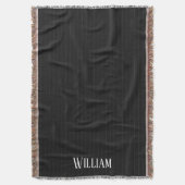 Couverture Pinstripes noires (devant Vertical)