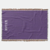 Couverture Pinstripes pourpres (Devant)