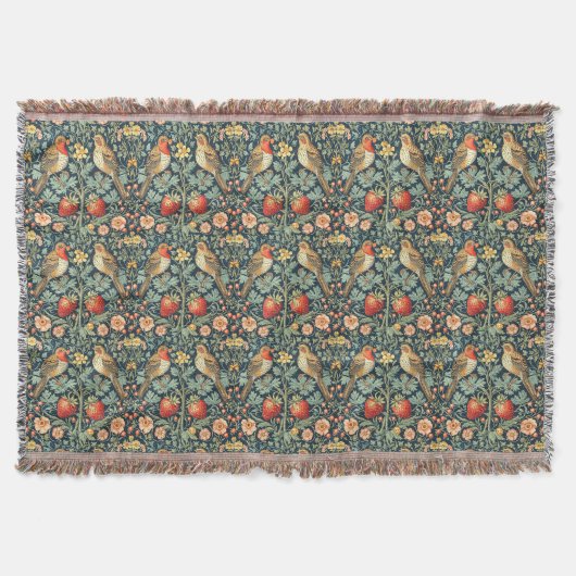 Couverture PixDezines William Morris Strawberry Thief (Devant)