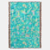 Couverture Pixel Art Multicolor Motif (devant Vertical)