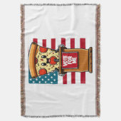 Couverture pizza patriotique vote pour moi (devant Vertical)