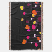 Couverture Plafonnier de jet moderne d'art floral vibrant (devant Vertical)
