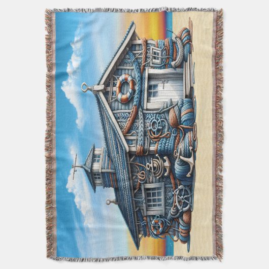 Couverture Plage Hut Thaillot Blanket (devant Vertical)