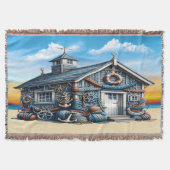 Couverture Plage Hut Thaillot Blanket (Devant)