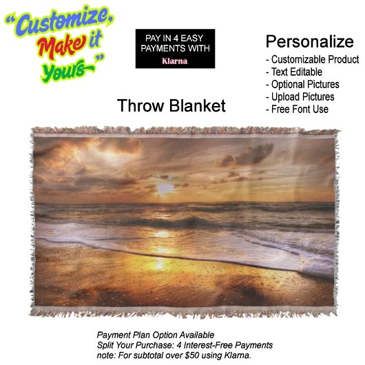 Couverture Plage Sunset Lot Blanket 44