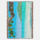 Couverture Plage tropicale (devant Vertical)