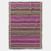 Couverture Plaid à jeté avec motif texturé (devant Vertical)