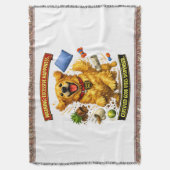 Couverture Plaid de jet (devant Vertical)
