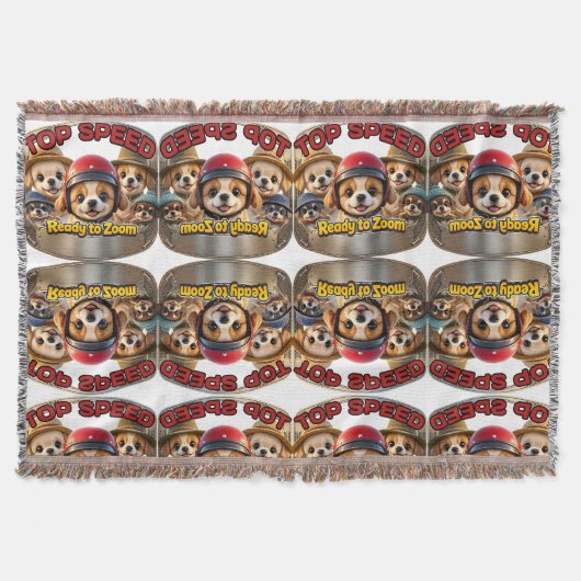 Couverture Plaid de jet (Devant)