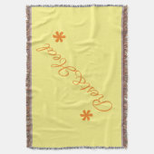 Couverture plaid de jet (devant Vertical)