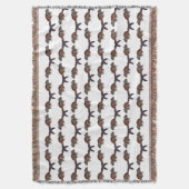 Couverture Plaid de jet Chipmunk Frenzy (Choisissez la couleu (devant Vertical)