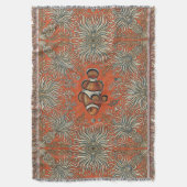 Couverture Plaid de jet clown & anémone de mer (devant Vertical)