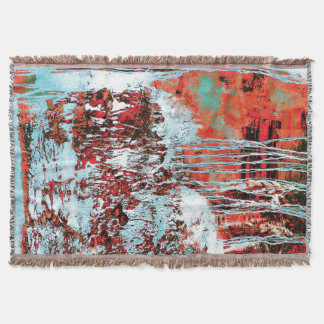 Couverture Plaid de jet – Corrosion Pulse