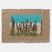 Couverture Plaid de jet de paysage marin (Devant)