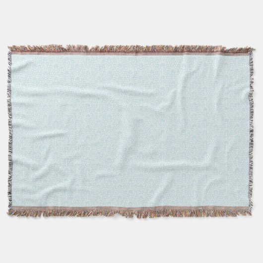 Couverture Plaid de jet en arches de glace (Devant)