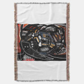 Couverture Plaid de jet en foi (devant Vertical)