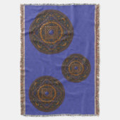 Couverture Plaid de jet Libra Mandala (devant Vertical)