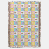 Couverture Plaid de jeté Envies Sucrées (devant Vertical)