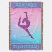 Couverture Plaid de lancer de gymnastique (devant Vertical)