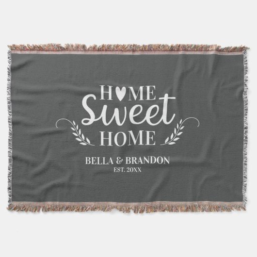 Couverture Plaid de mariage personnalisé pour couples (Devant)