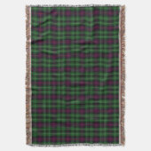 Couverture Plaid de tartan écossais de Cunningham de clan (devant Vertical)