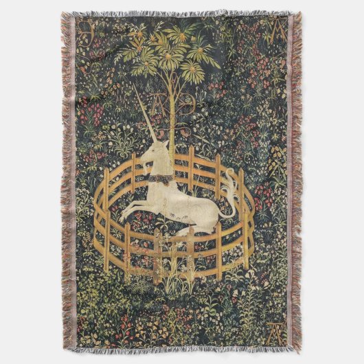 Couverture Plaid Licorne à Jeter (devant Vertical)