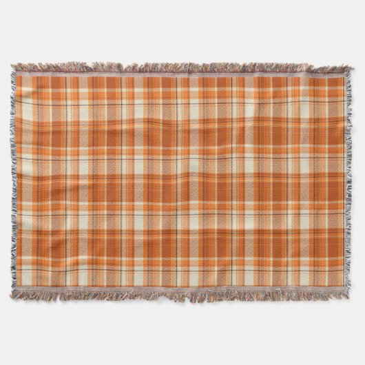 Couverture Plaid orange (Devant)