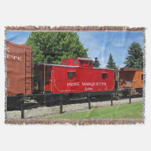 Couverture plaid Pere Marquette de caboose