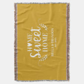 Couverture Plaid personnalisé pour jeunes mariés (devant Vertical)