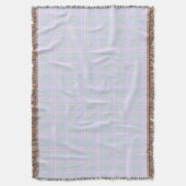 Couverture Plaid Prairie Bleu (devant Vertical)