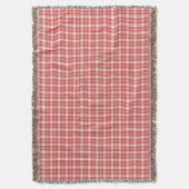 Couverture Plaid rose de corail (devant Vertical)