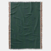 Couverture Plaid vert bleu Lamont tartan (devant Vertical)
