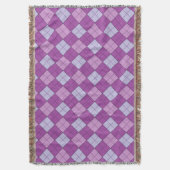 Couverture Plaid violet (devant Vertical)