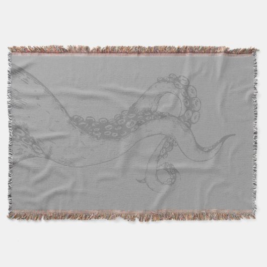 Couverture plaidoyer de tentacules de pieuvre gris sur gris (Devant)