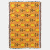 Couverture Plaids de jet Boho Botanica (devant Vertical)