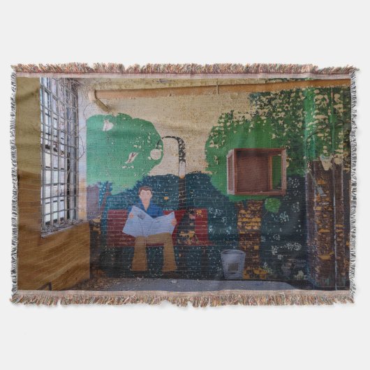 Couverture Plaids jeté pour salle de relaxation (Devant)