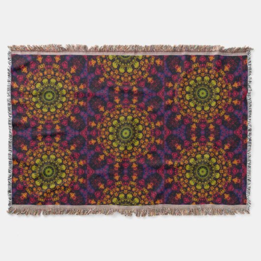 Couverture Plaids Moderne Élégant Mandala (Devant)